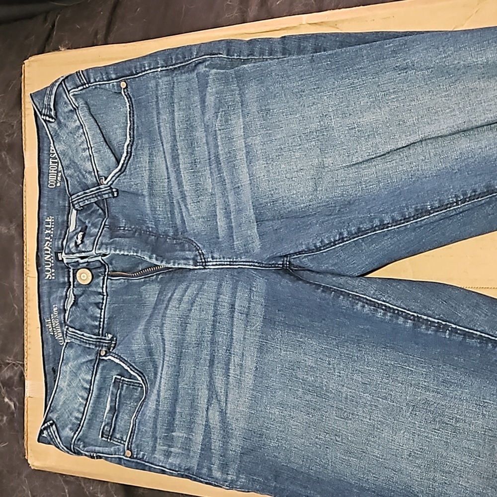 Women's Soundstyle stretch denim jeans,  size 8